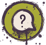 Illustration of a speech bubble with a question mark